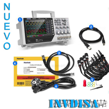 Osciloscopio DSO4254C 250Mhz 4CH