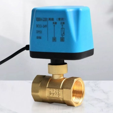 Valvula Motorizada Alta calidad 3/4" N.Cerrada 110-220Vac